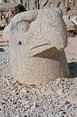 Nemrut Dagi Milli Parki, the tomb of King  Antiochos I, west terrace, statues of the eagle